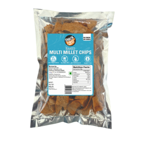 baked millet chips, no palm oil, pack of 1, 100g