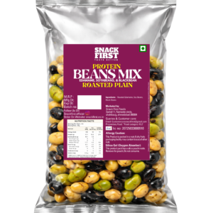 roasted protein beans mix plain , 40g protien, 3 in 1 mix